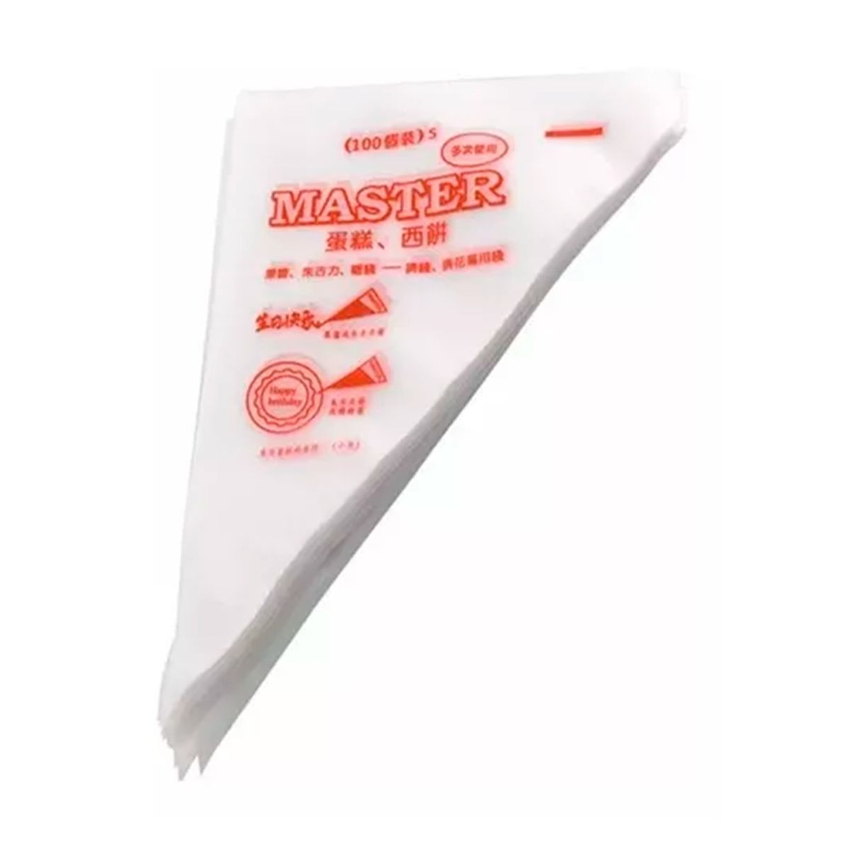 GENERICO - Manga Pastelera 36x24 Cm Desechables 100 Unidades