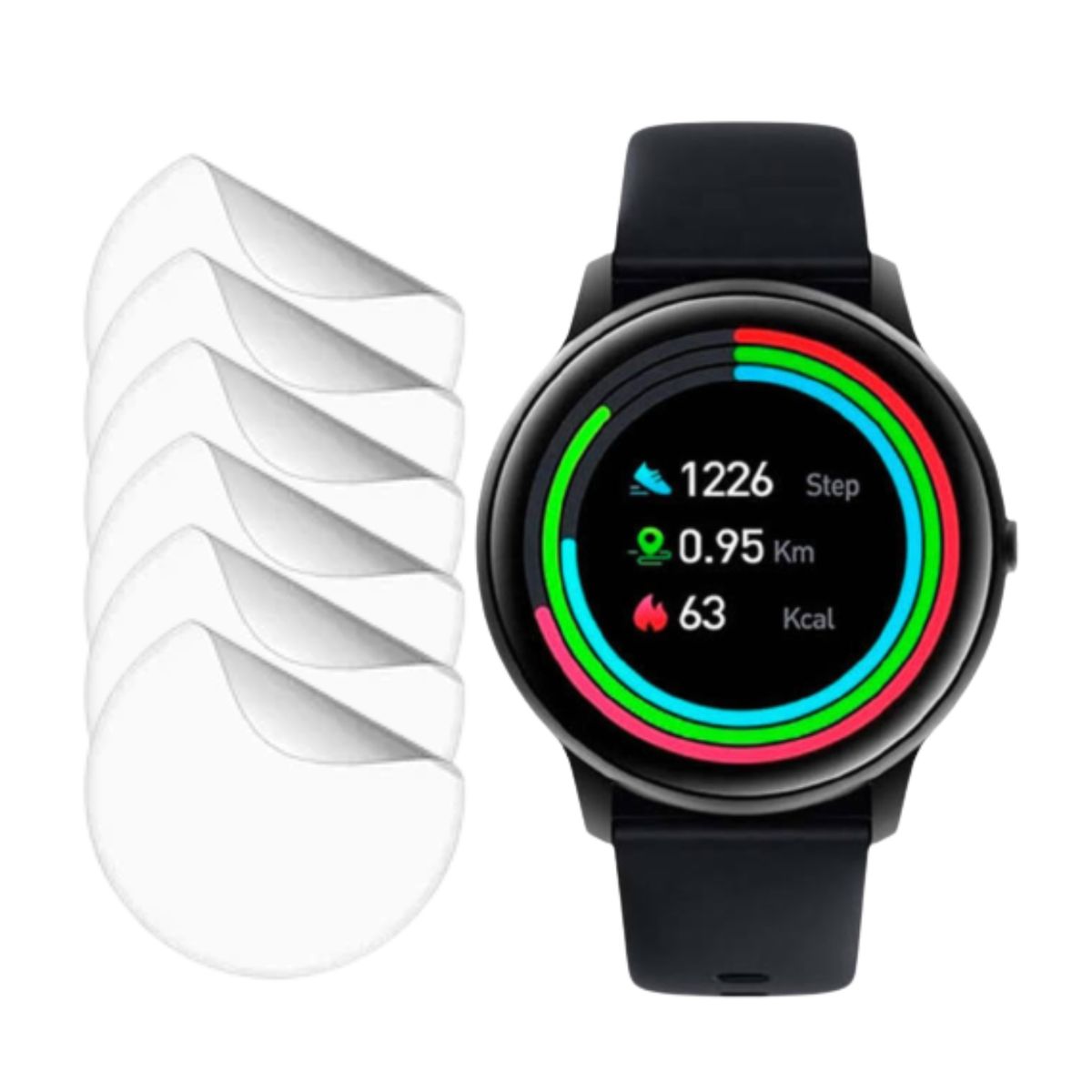 GENERICO - Lamina Hidrogel Smartwatch Imilab Kw66 6-pack