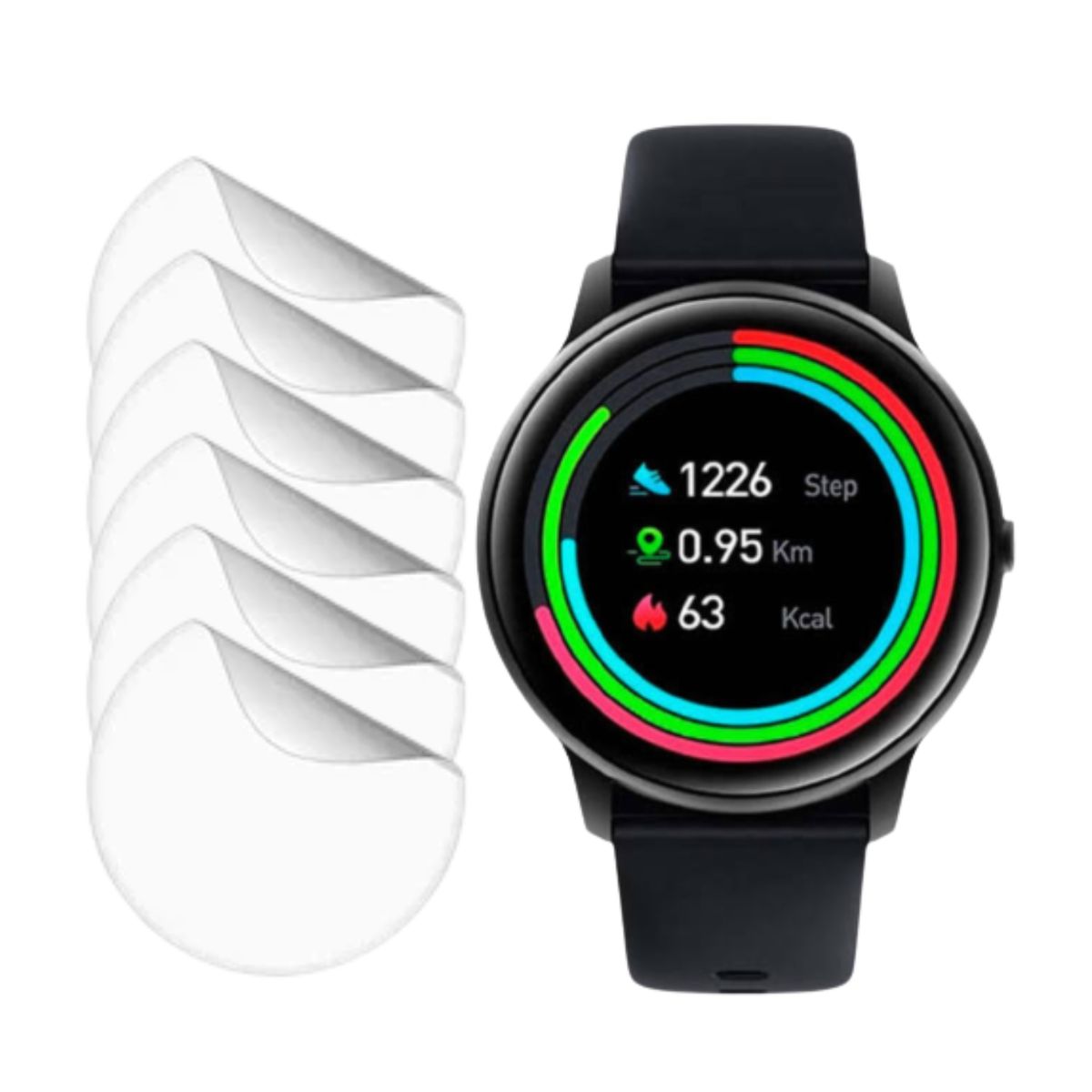 GENERICO - Lamina Hidrogel Smartwatch Imilab Kw66 6-pack