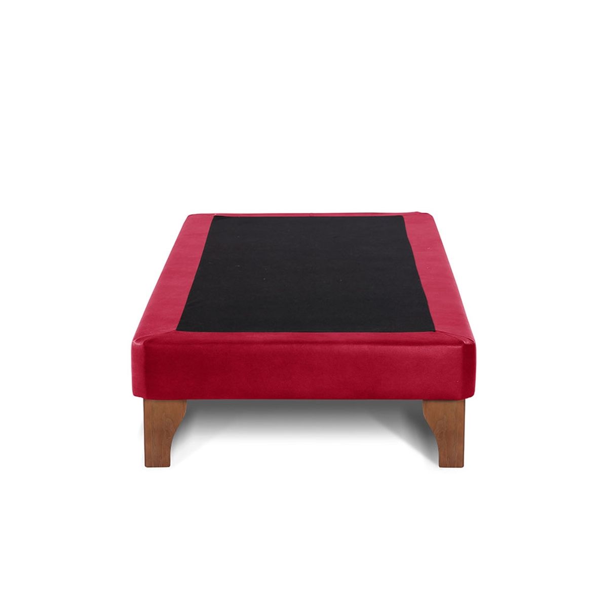 LATAM HOME - Base Europea Zen Cuero Rojo 1 Plaza