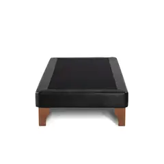 LATAM HOME - Base Europea Zen Cuero Negro 1 Plaza