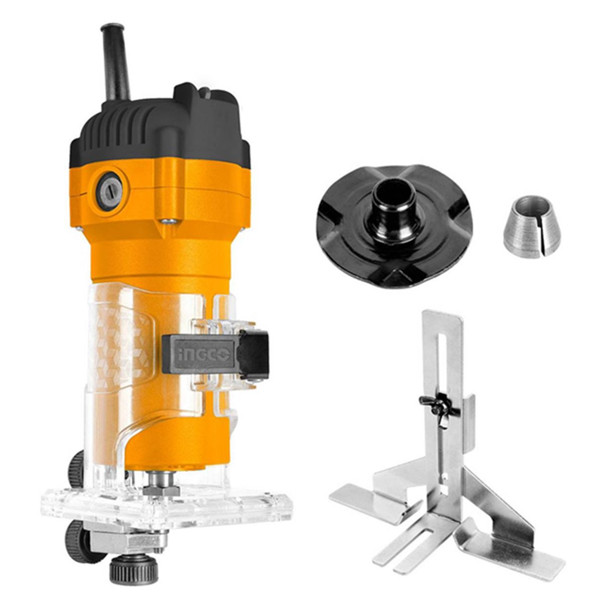 INGCO - Fresadora Router Tupi De Mano 6mm 14 600w Ingco Plm6001