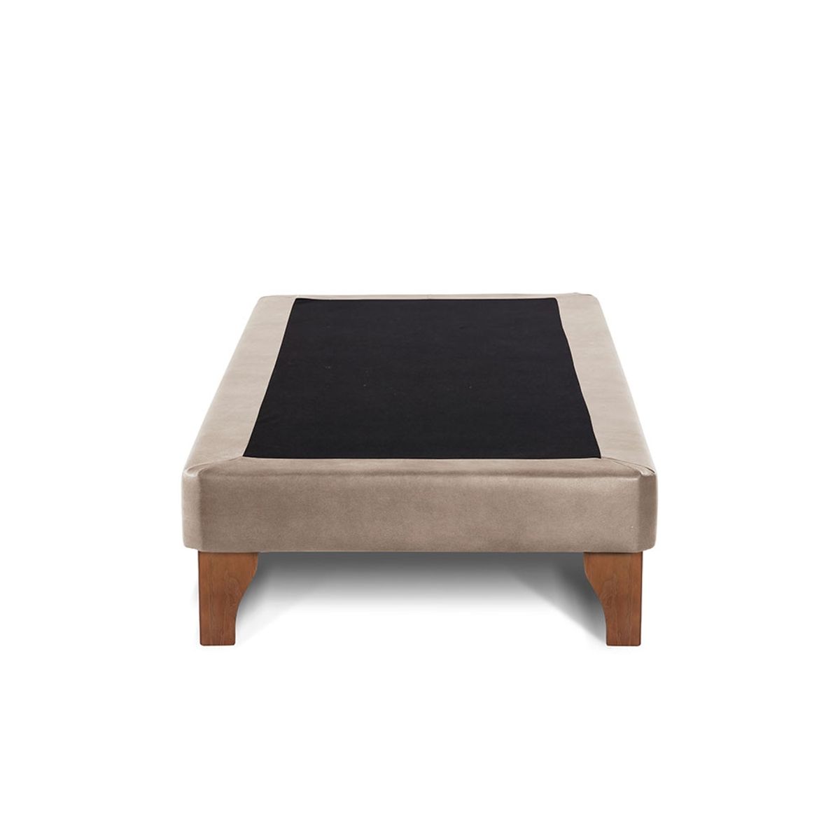 LATAM HOME - Base Europea Latam Home Zen Cuero Beige 1.5 Plazas