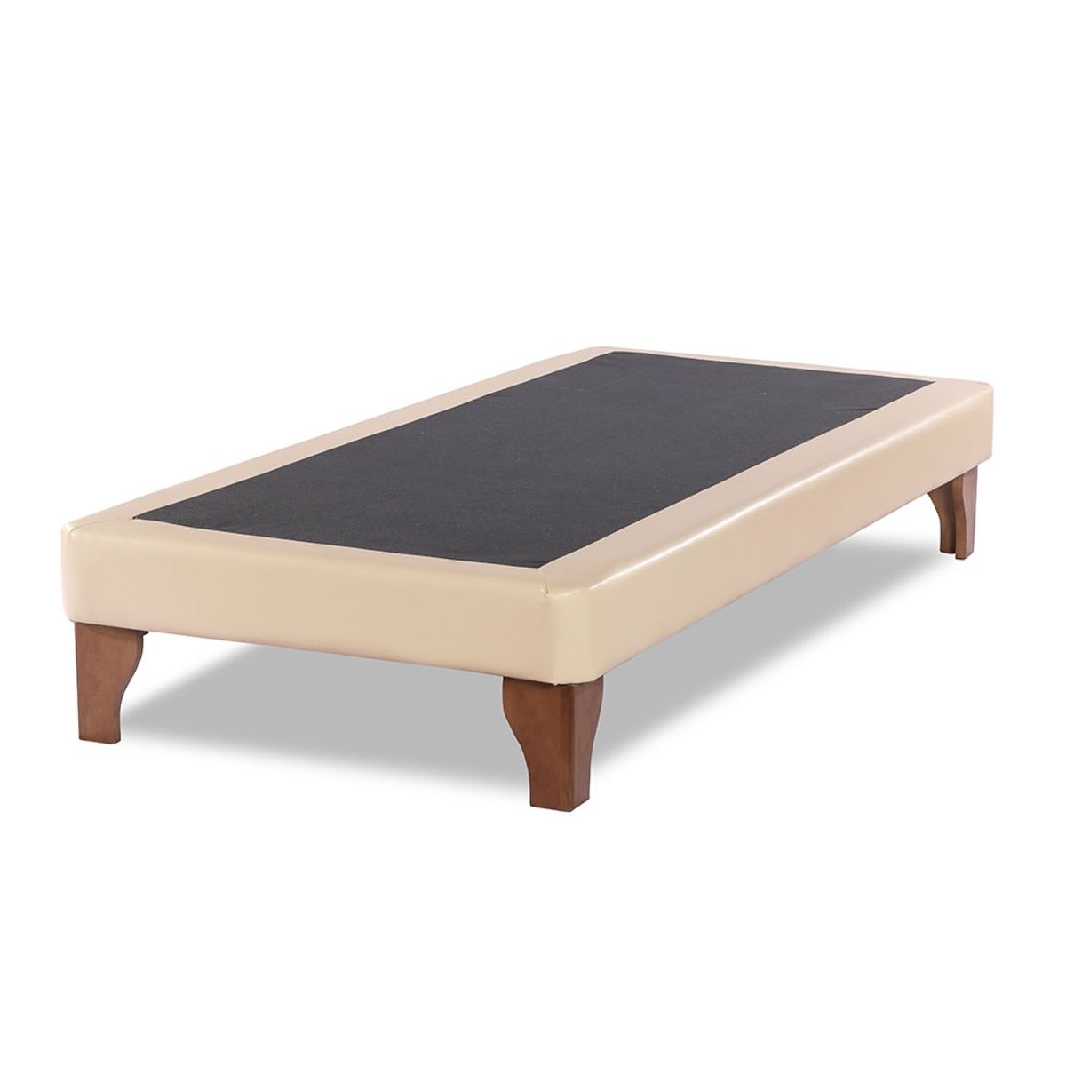 LATAM HOME - Base Europea Latam Home Zen 1.5 Plazas Pu Beige Firme