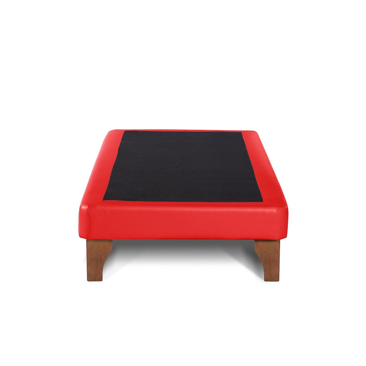 LATAM HOME - Base Europea Zen PU Rojo 1.5 Plazas