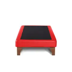 LATAM HOME - Base Europea Zen PU Rojo 1.5 Plazas