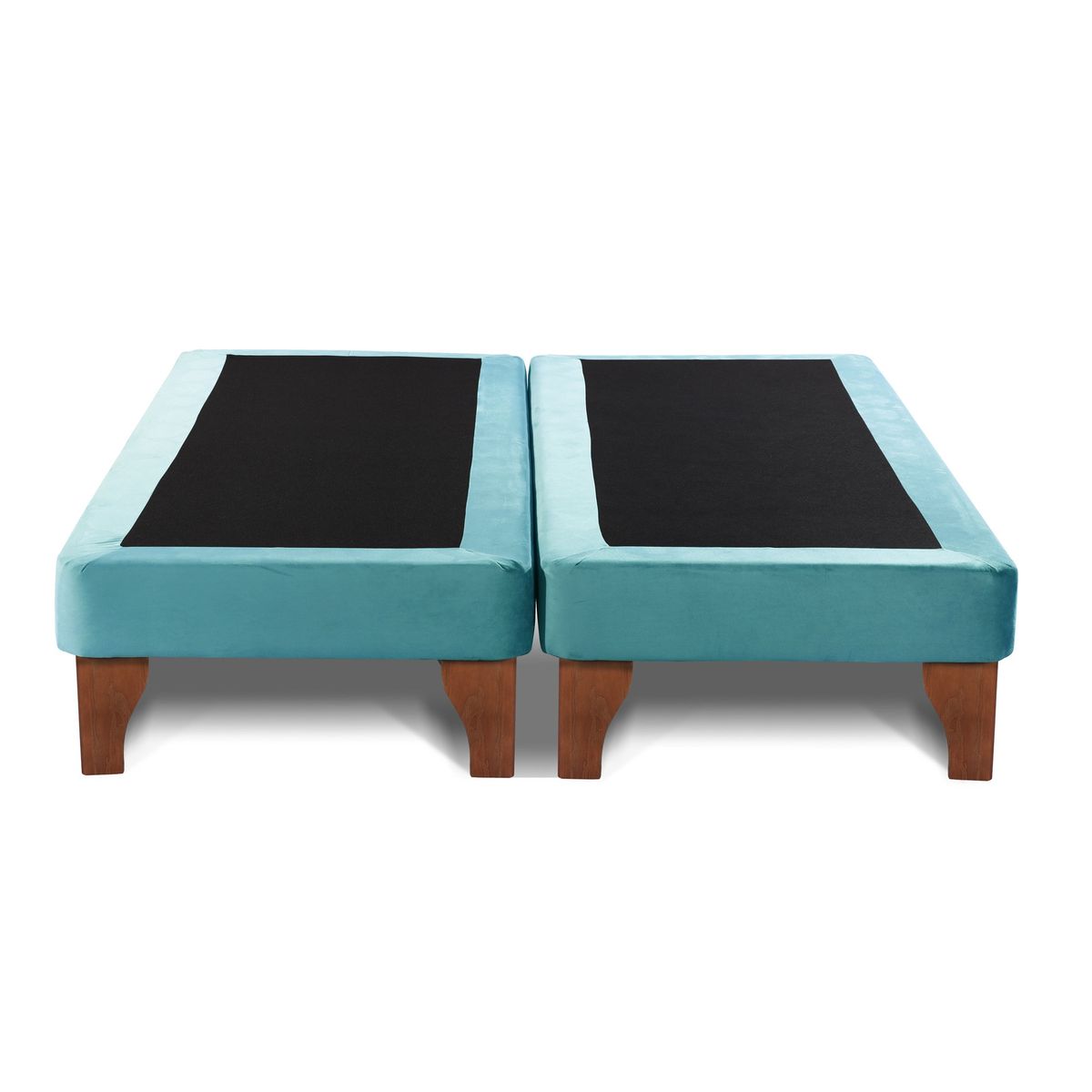 LATAM HOME - Base Europea Zen Tela Turquesa 2 Plazas