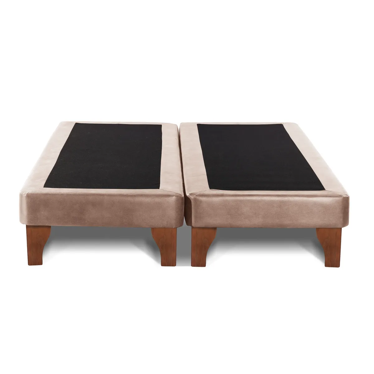 LATAM HOME - Base Europea Zen Cuero Beige 2 Plazas