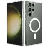 Carcasa Transparente Con Magsafe Para S23 Ultra