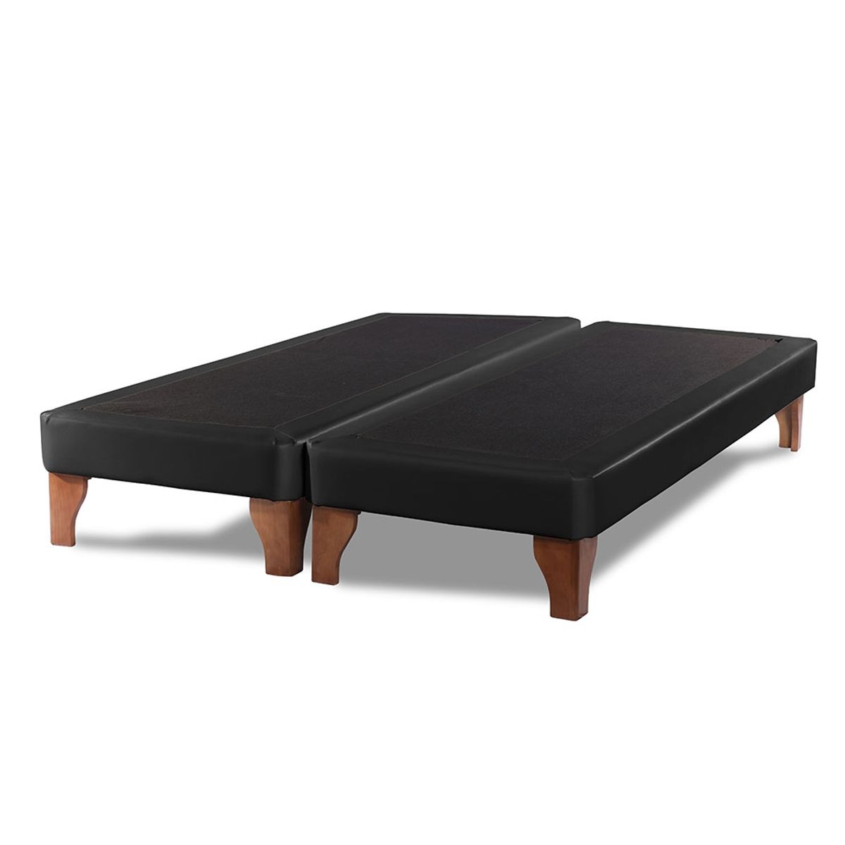 LATAM HOME - Base Europea Zen PU Negro 2 Plazas