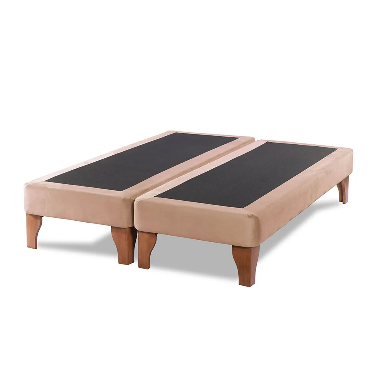 LATAM HOME - Base Europea Latam Home Zen Dividida Beige King