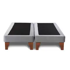 LATAM HOME - Base Europea Zen Tela Gris King