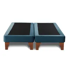 LATAM HOME - Base Europea Zen Tela Azul King