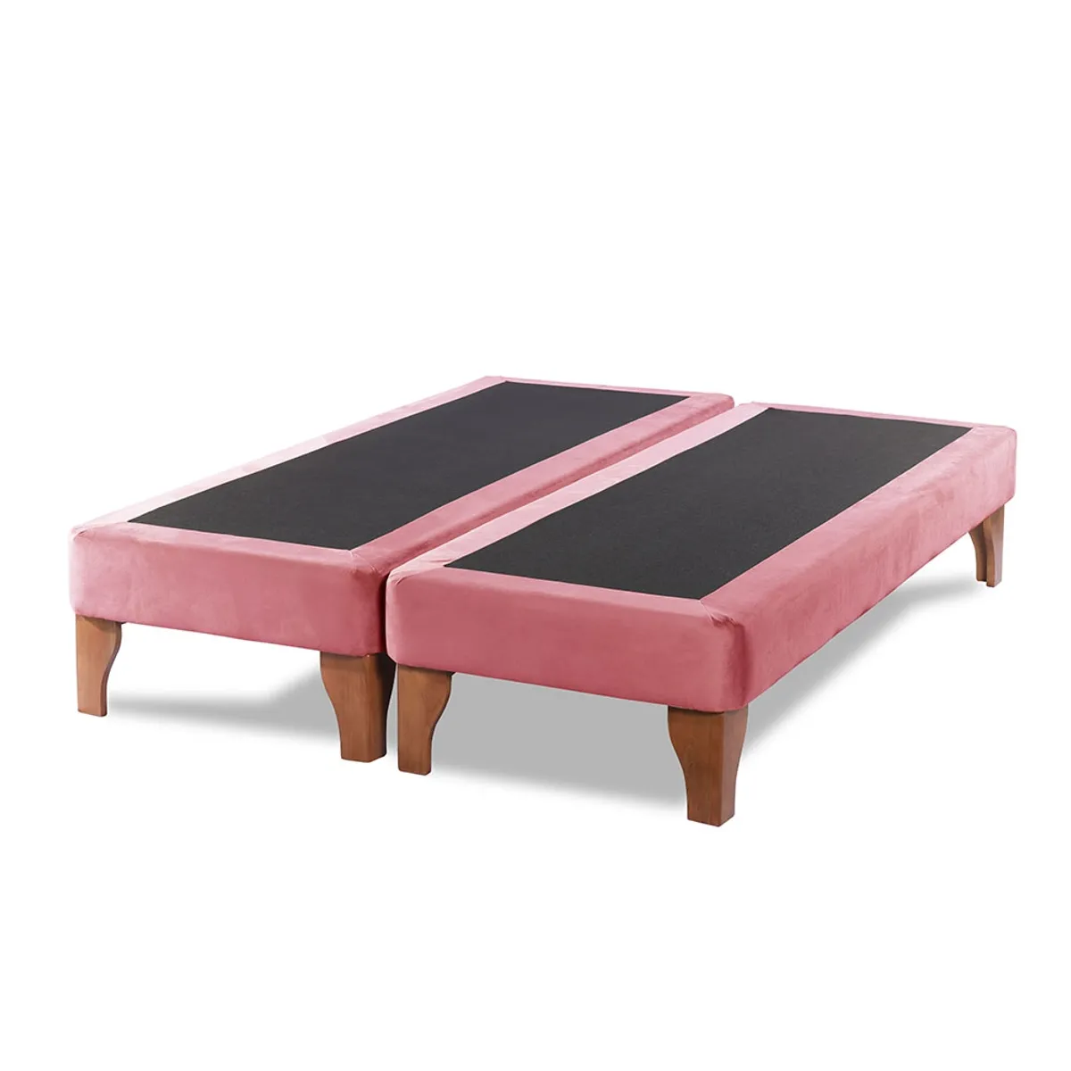 LATAM HOME - Base Europea Zen Tela Palo Rosa King