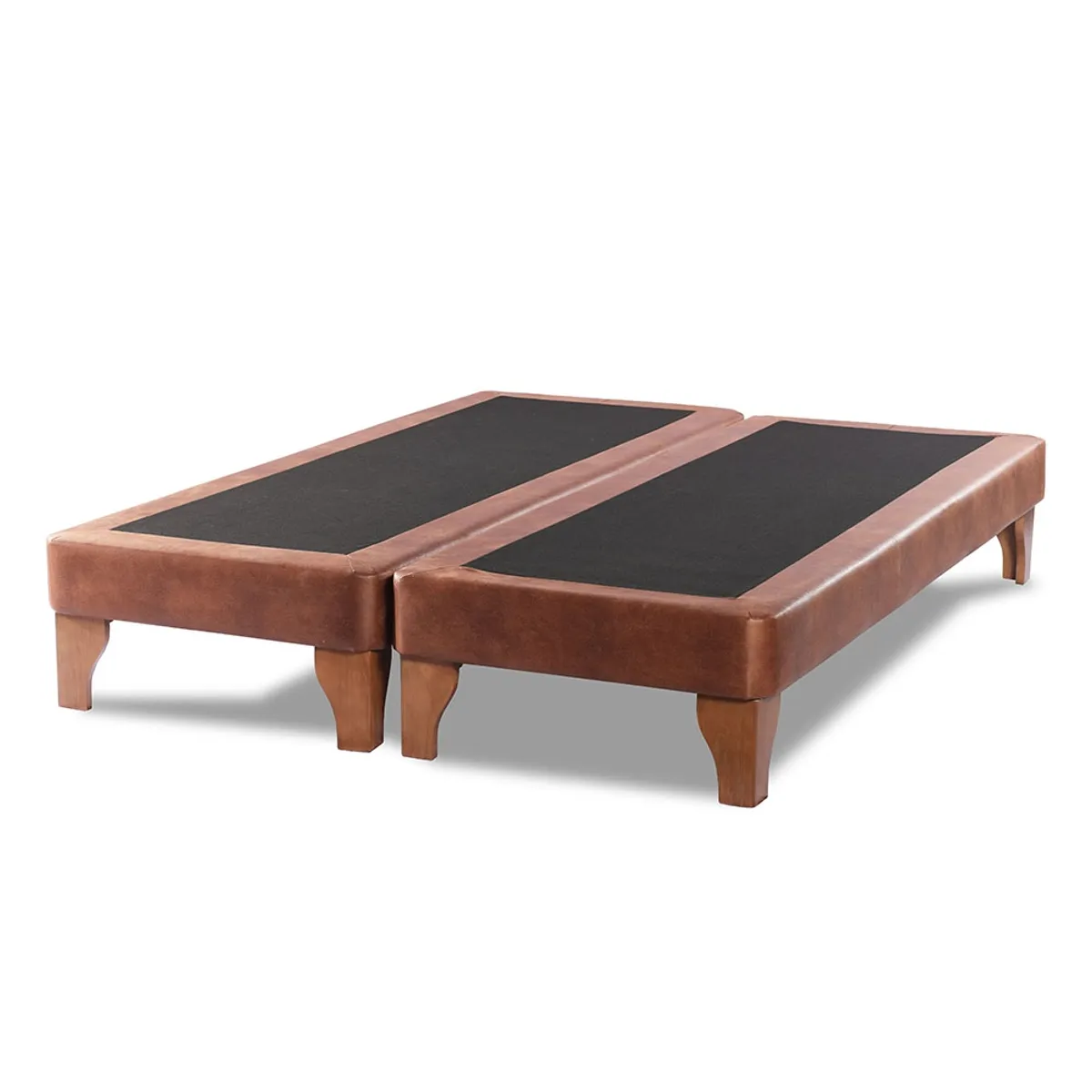 LATAM HOME - Base Europea Zen Cuero Café Claro King