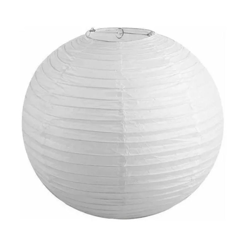 GENERICO - Pantalla De Papel Lampara Globo Decoración 39 cm