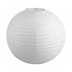 GENERICO - Pantalla De Papel Lampara Globo Decoración 39 cm