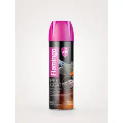 FLAMINGOS - Pintura Spray Removible Negro Mate 500ml Flamingochile