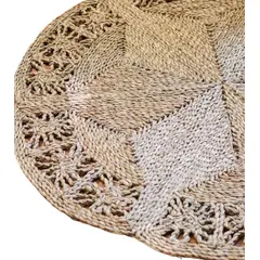 BOHEMIK - Alfombra NATURAL Maite 150 CM