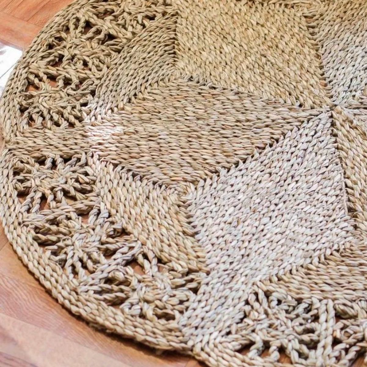 BOHEMIK - Alfombra NATURAL Maite 150 CM