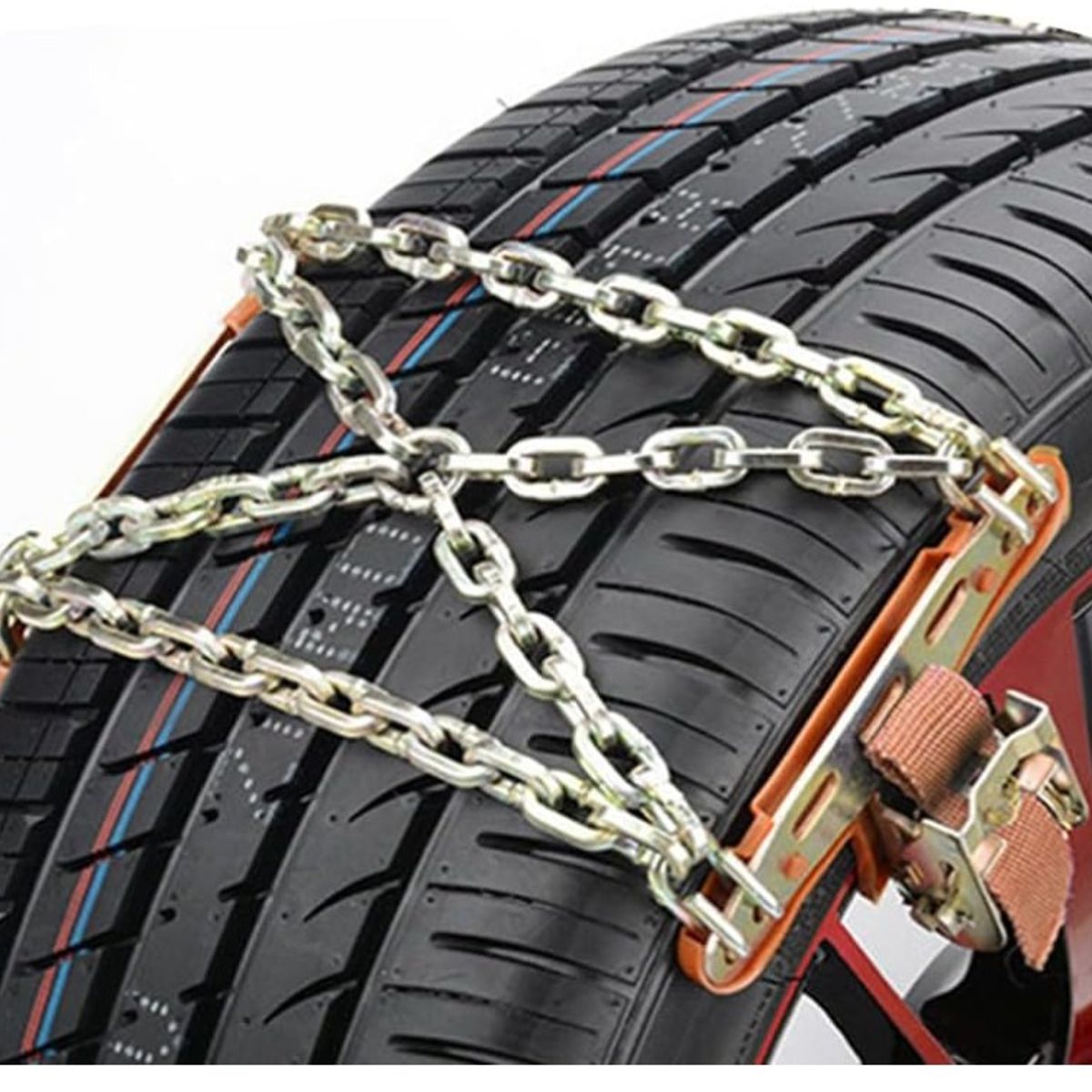 GENERICO - Cadena Para Nieve 6 Unidades Auto Camioneta Ajustable
