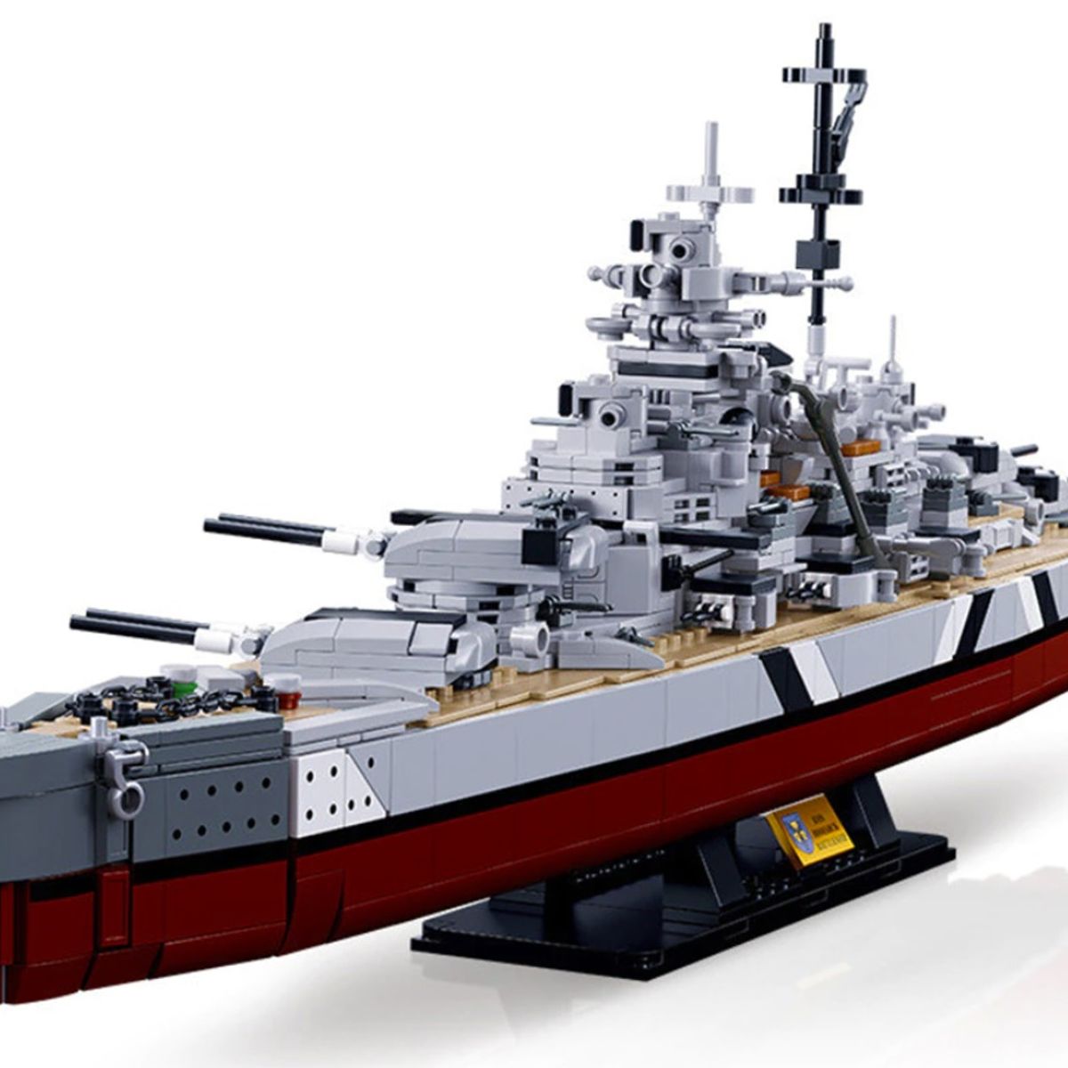 SLUBAN - Barco WWII Acorazado BismarckTirpitz compatible Lego