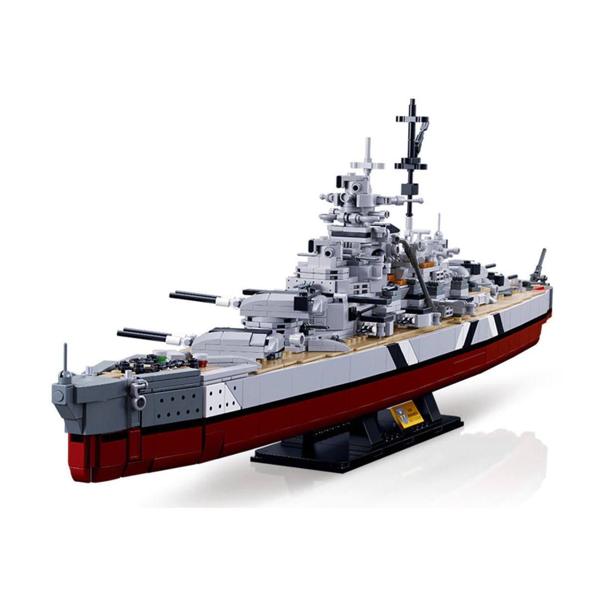 SLUBAN - Barco WWII Acorazado BismarckTirpitz compatible Lego