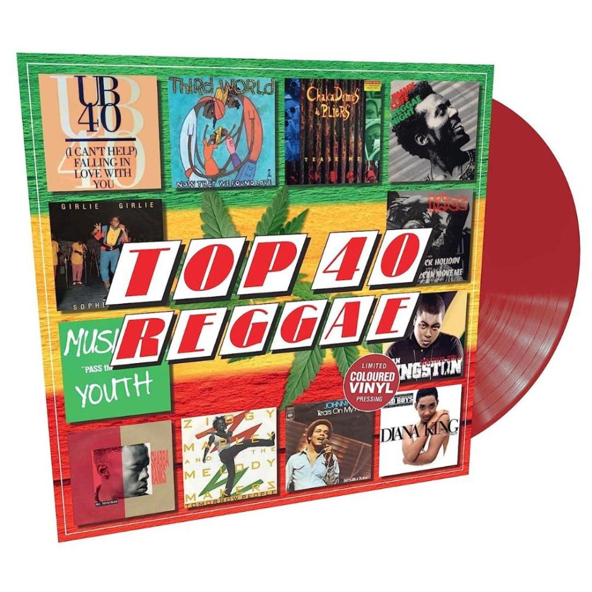 HITWAY MUSIC - TOP 40 REGGAE - VARIOUS TOP 40 REGGAE - VINILO HITWAY MUSIC