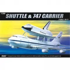 ACADEMY - 12708 SPACE SHUTTLE AND 747 CARRIER