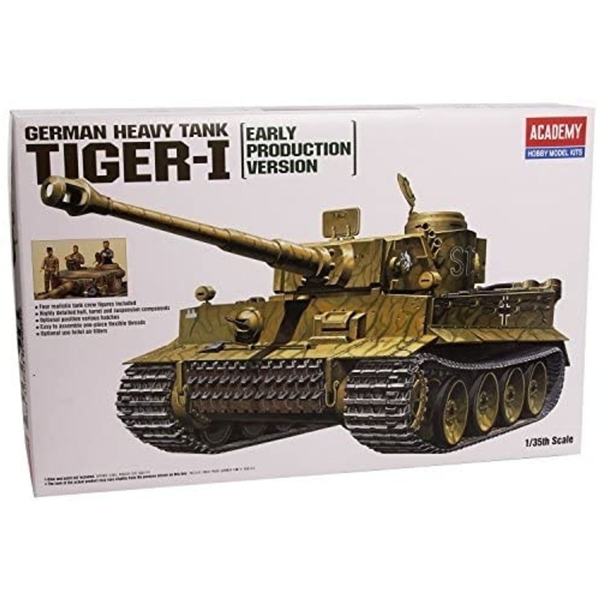 ACADEMY - ACADEMY 13264 TIGER I TANK 1-35