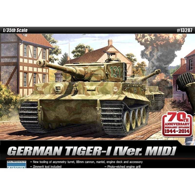 ACADEMY - ACADEMY 13287 TIGER I MID VERSION 1:35