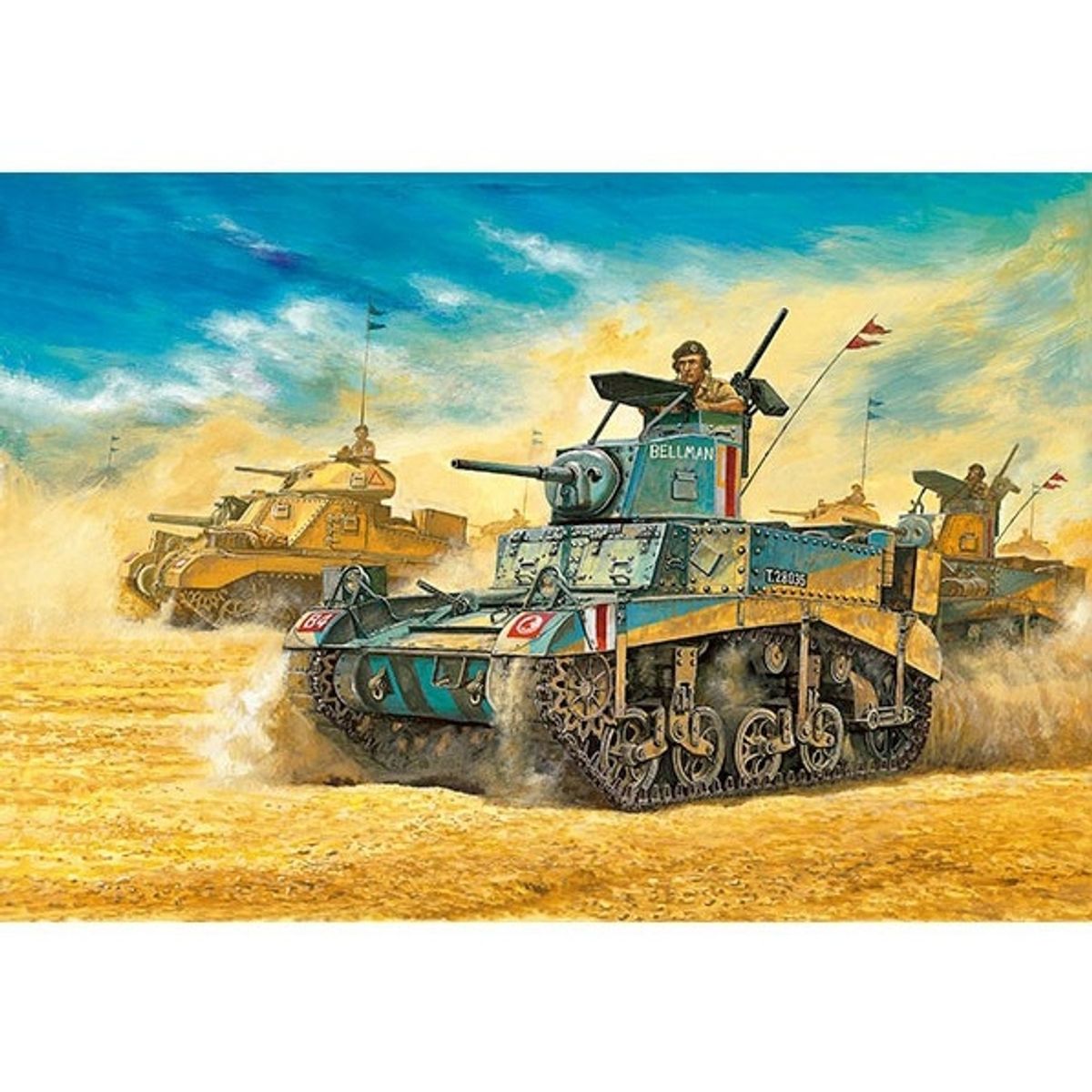 ACADEMY - ACADEMY 13270 M3 STUART 1:35