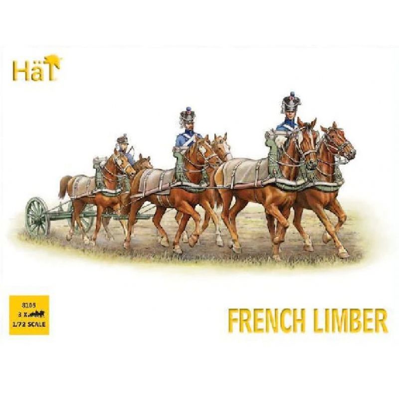 GENERICO - HAT 8105 1-72 FRENCH 6 HORSE LIMBER