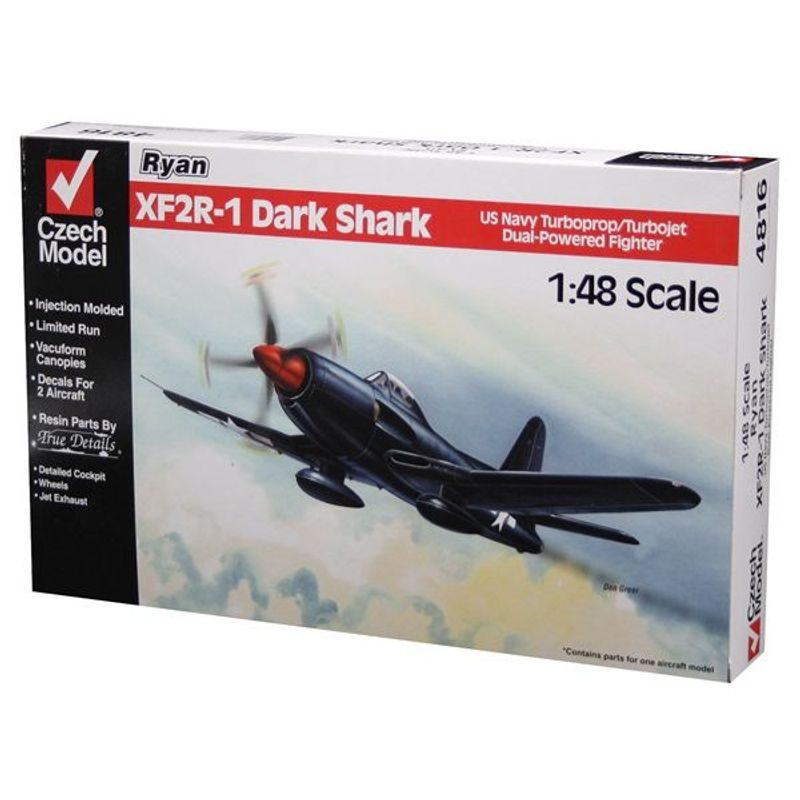 GENERICO - CZECHMODEL 4816 RYAN XF2R 1 DARK SHARK 1:48