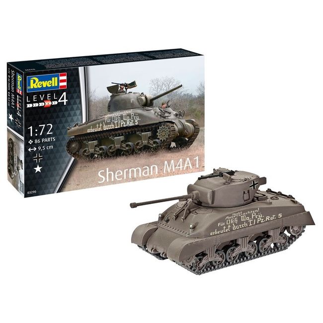 REVELL - REVELL 03290 SHERMAN M4A1 1/72