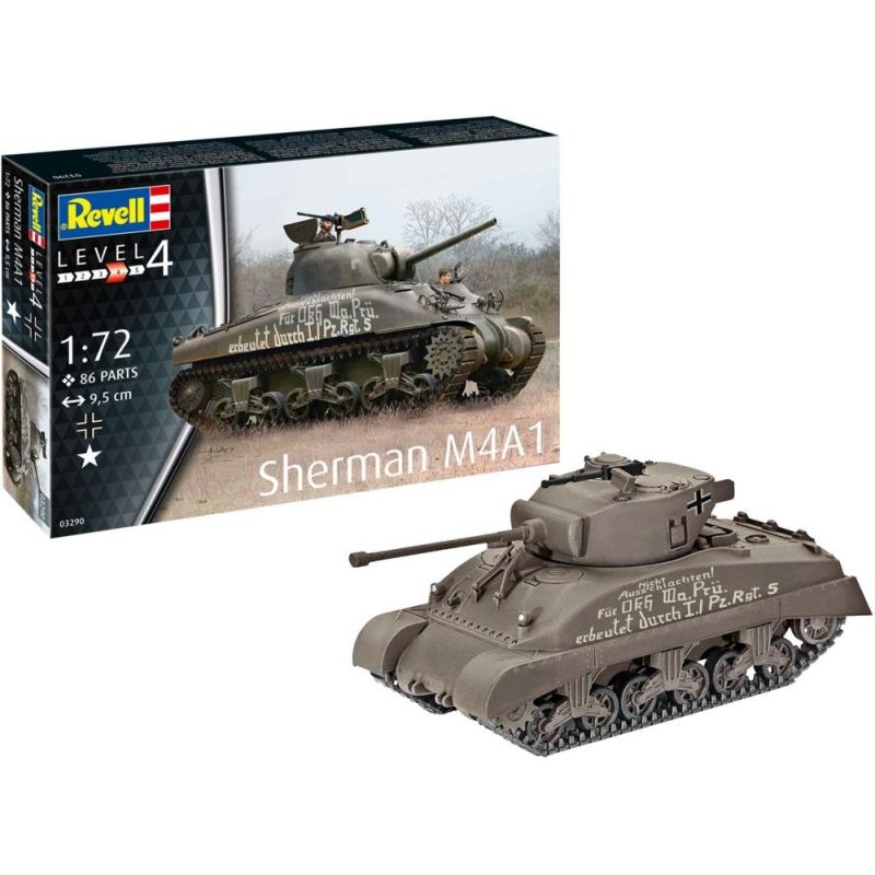 REVELL - REVELL 03290 SHERMAN M4A1 1/72