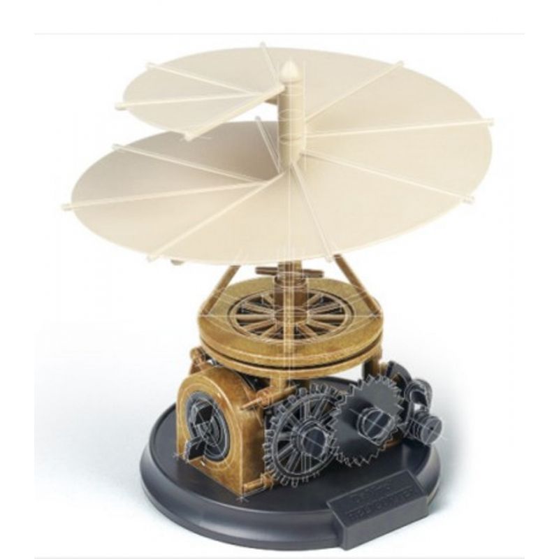 ACADEMY - ACADEMY 18159 DA VINCI HELICOPTER ( APPROX 9 PULG TALL ) (