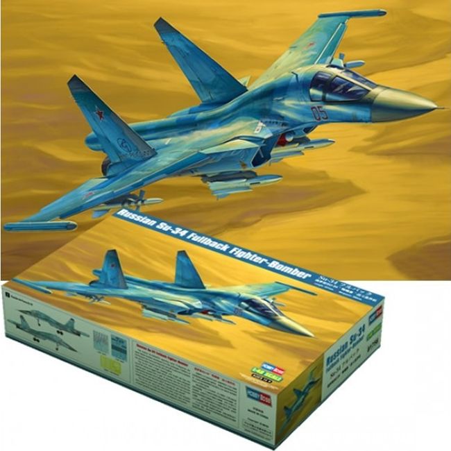 GENERICO - HOBBYBOSS 81756 RUSSIAN SU 34 FULLBACK FIGHTER BOMBER 1:48