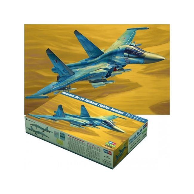 GENERICO - HOBBYBOSS 81756 RUSSIAN SU 34 FULLBACK FIGHTER BOMBER 1:48