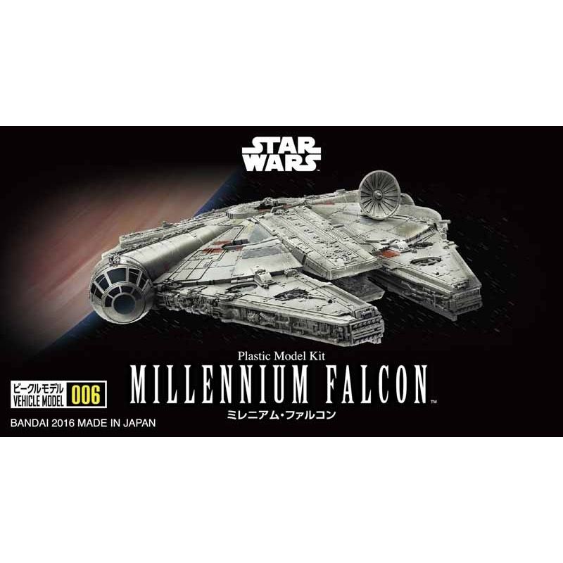 BANDAI - BANDAI 10501 STAR WARS VEHICLE MODEL 006 MILLENNIUM FALCON
