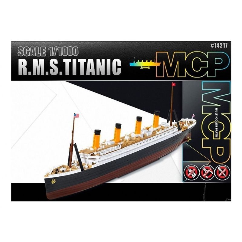ACADEMY - ACADEMY 14217 1-1000 RMS TITANIC OCEAN LINER ( SNAP )
