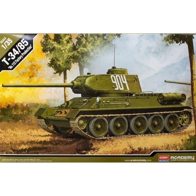 ACADEMY - ACADEMY 13290 T34/85 112 FACTORY PRODUCTION