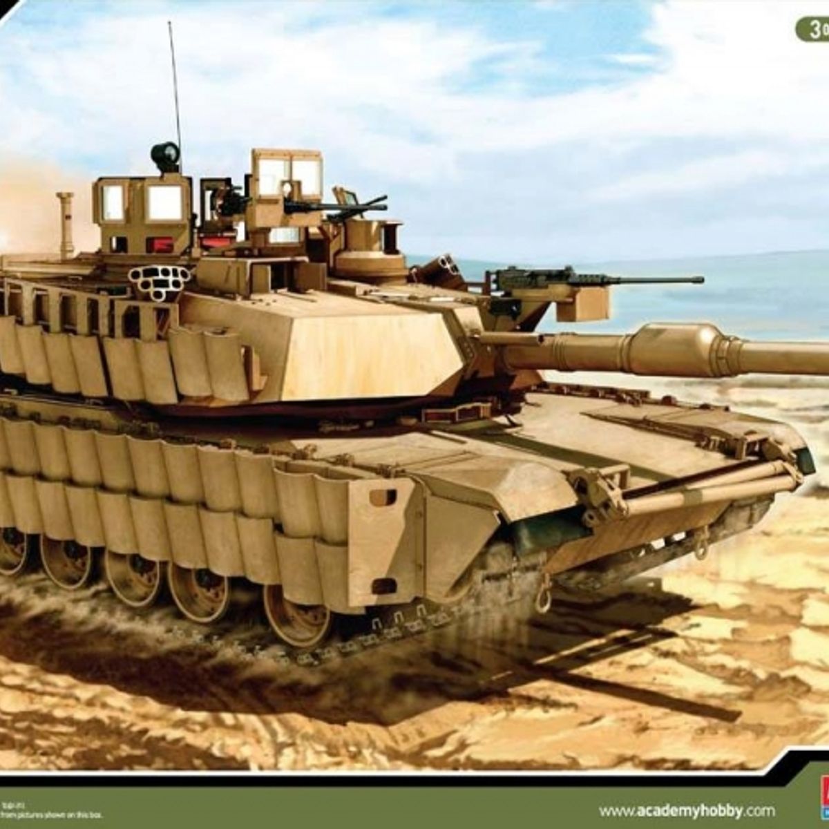 ACADEMY - ACADEMY 13298 1:35 U S ARMY M1A2 TUSK II