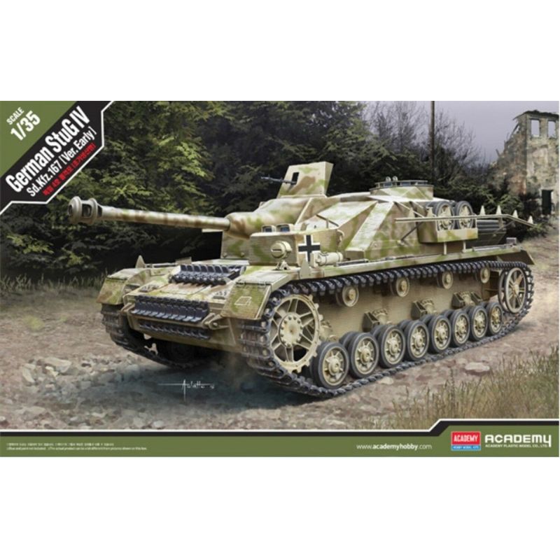 ACADEMY - ACADEMY 13522 1:35 GERMAN STUG IV SD KFZ 167 VER EARLY
