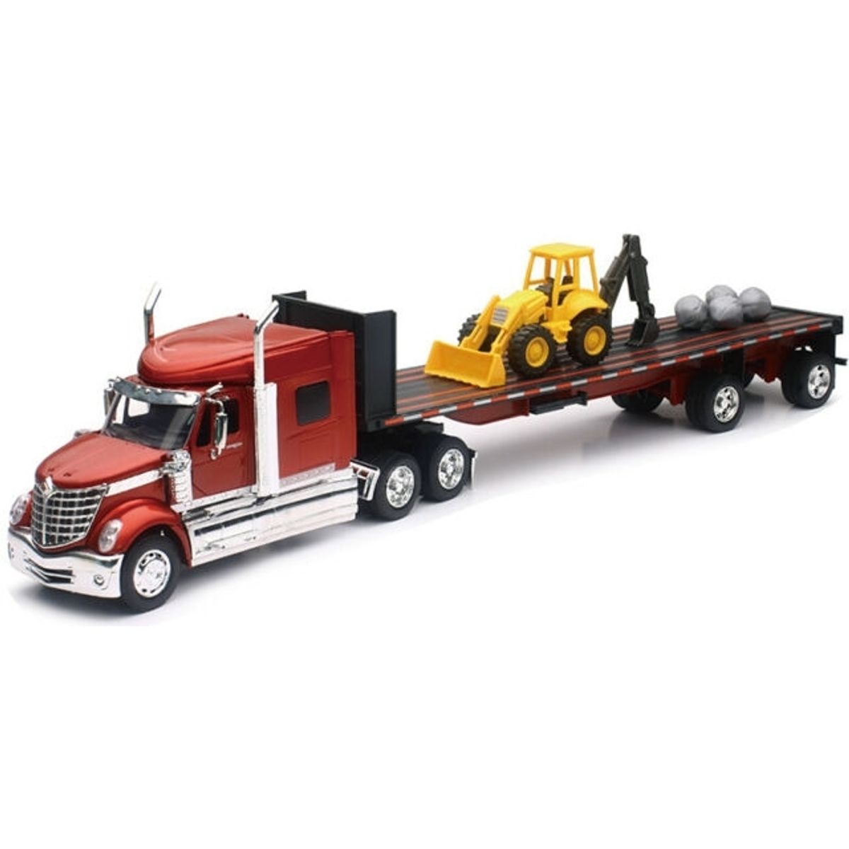 GENERICO - NEWRAY 10393B 1-32 INTERNATIONAL LONESTAR FLATBED W FRONT