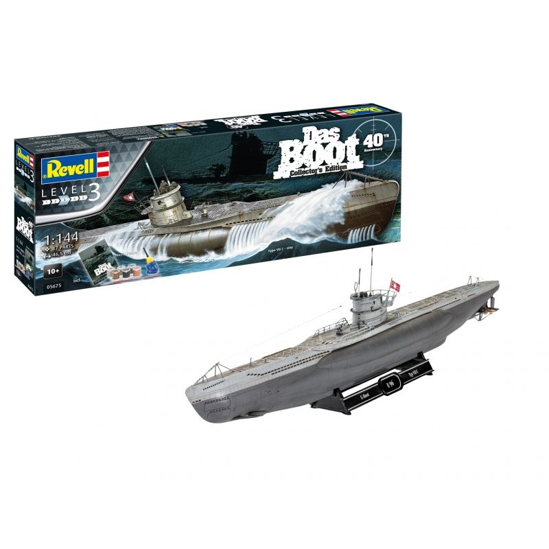 REVELL - REVELL 05675 GIFT SET DAS BOOT MOVIE 40 YEARS COLLECTORS ED
