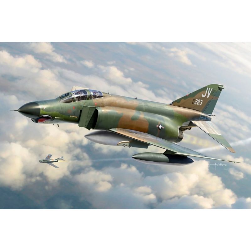 ACADEMY - ACADEMY 12133 1-32 USAF F 4 E VIETNAM WAR