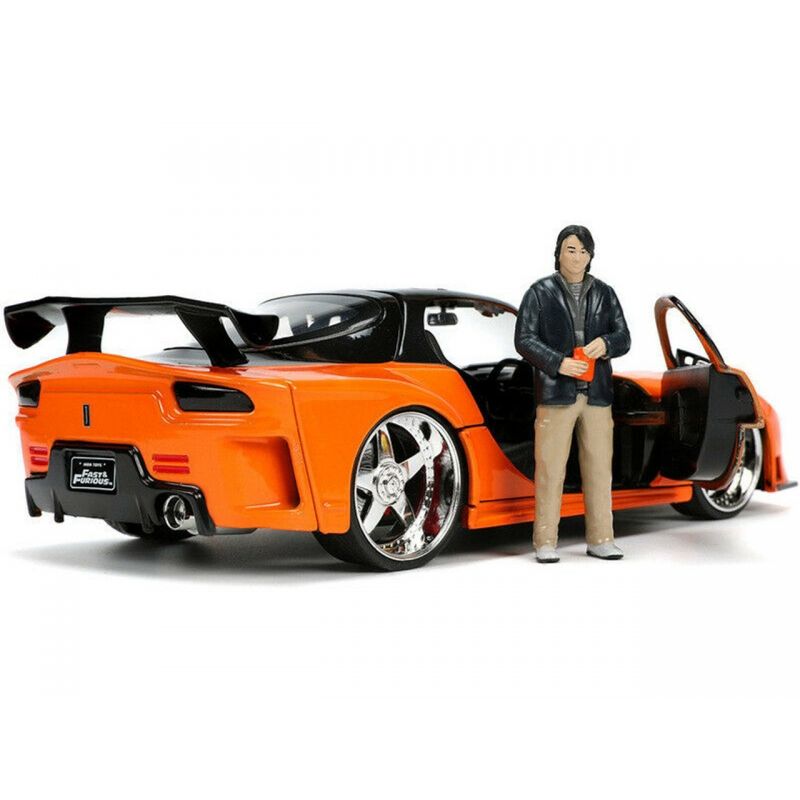 GENERICO - JADA 33174 1-24 HWR FF MAZDA RX7 W HAN FIGURE
