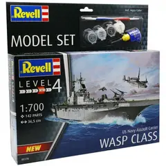 REVELL - 65178 MODEL SET US NAVY ASSAULT CARRIER WASP CLASS