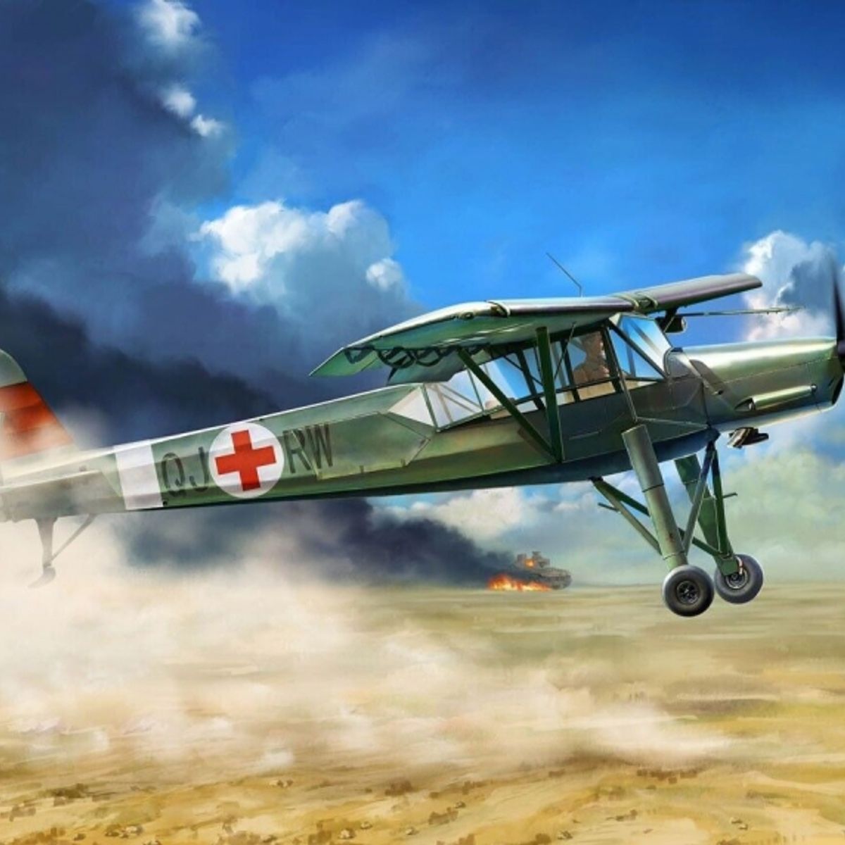 GENERICO - HOBBYBOSS 80182 FIESELER FI 156 D 1 STORCH 1-35